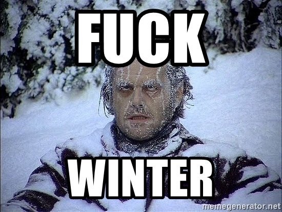 Джек Николсон сияние замерз