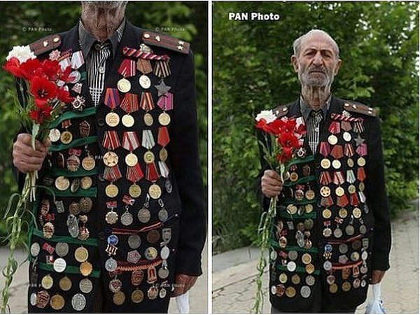 Айказ Акопян ветеран Великой Отечественной войны