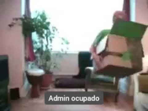 Чел в коробке летает