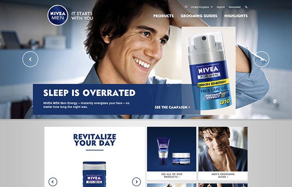 Реклама мужского шампуня