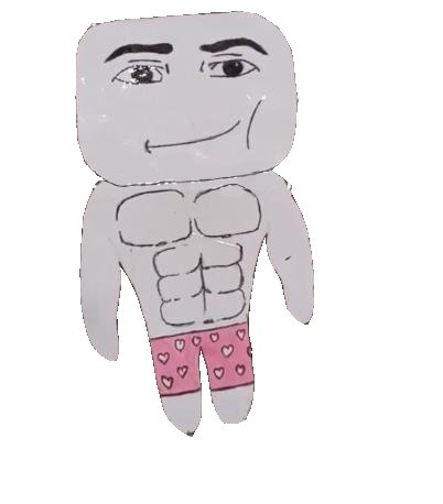 Бебрик лицо из РОБЛОКС