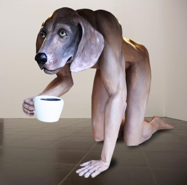 Полу человек полу собака