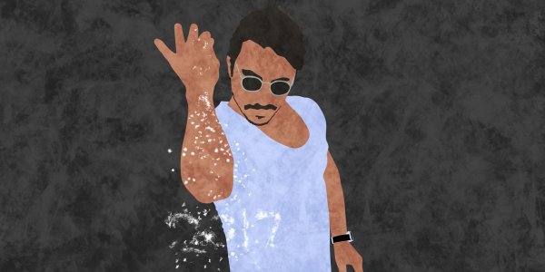 Человек сыпет соль Мем