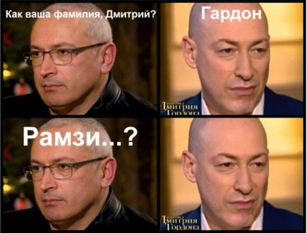 Барак Обама Мем Гордон Ходорковский