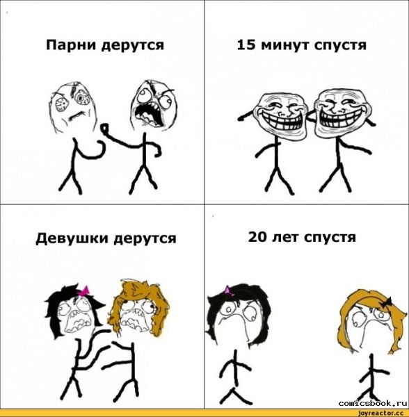 Смешные комиксы