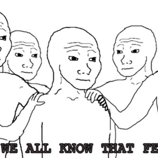 Wojak обнимается