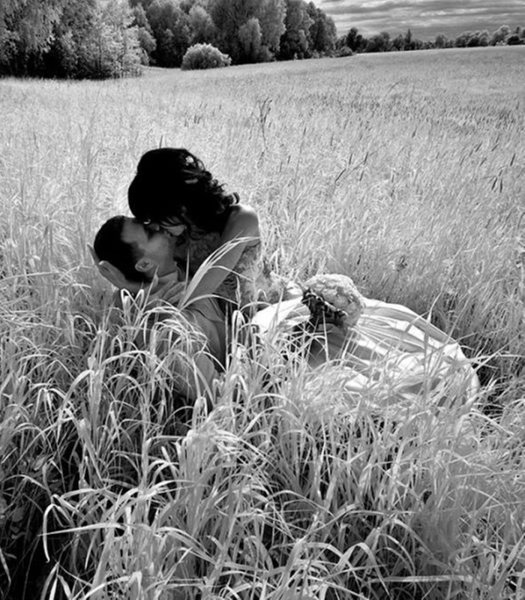 Поцелуй на траве