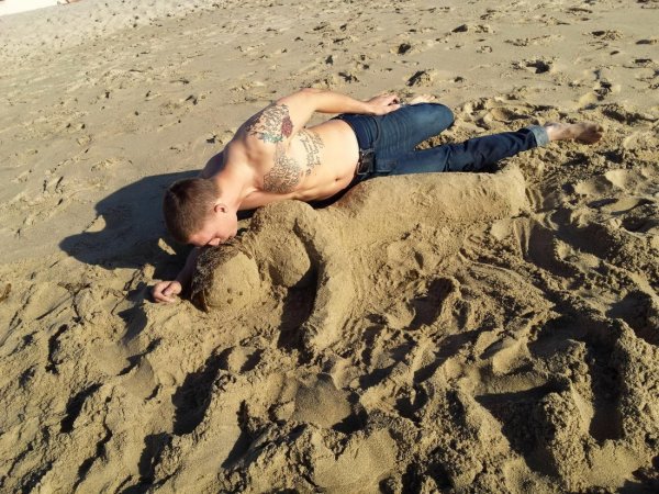 Песок прикол