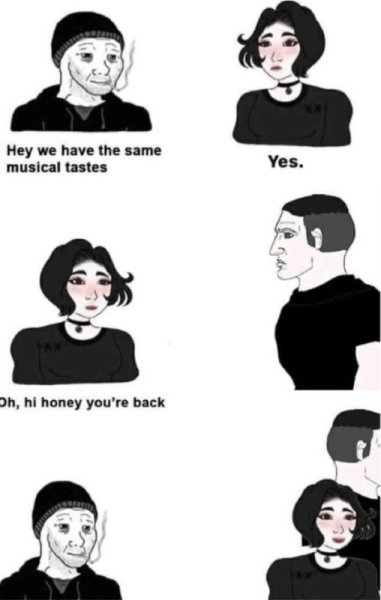 Мем девушка