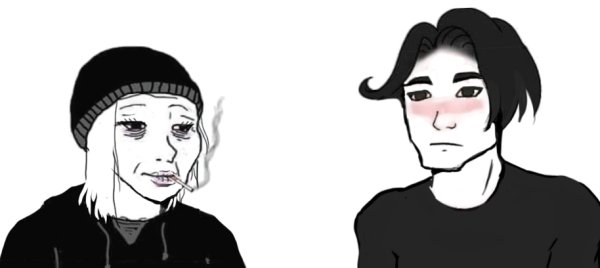 Wojak девушка ДУМЕР