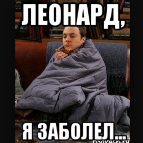 Леонард я заболел Шелдон