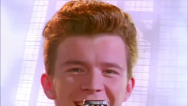 Рик Эстли never gonna give