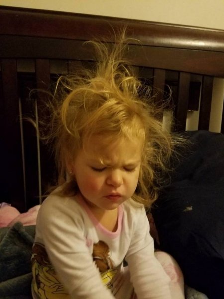 Сонное лицо