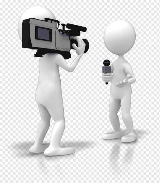 Человечек журналист