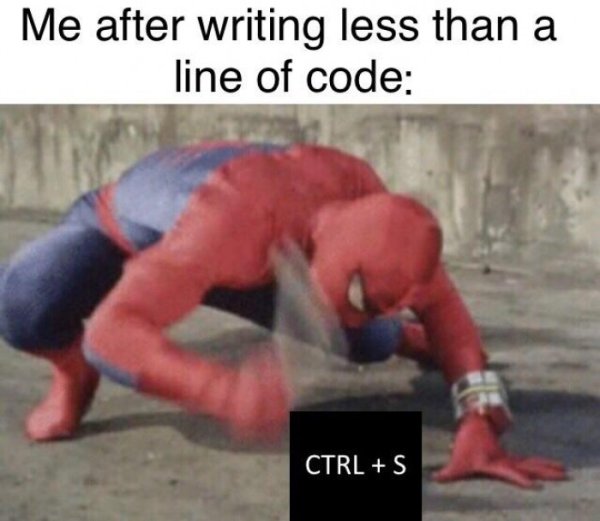 Человек паук бьет молотком Мем