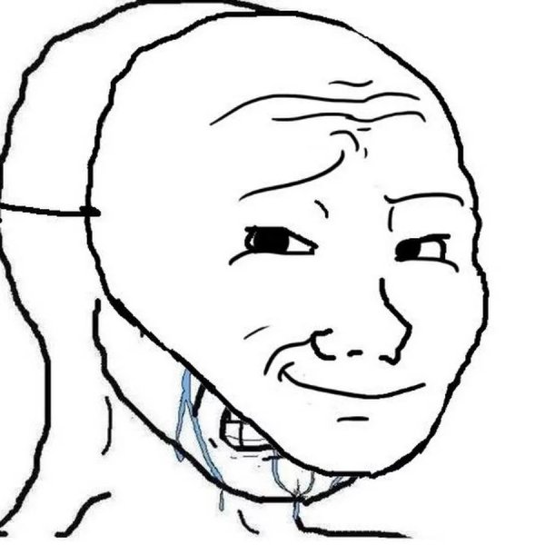 Wojak плачет маска