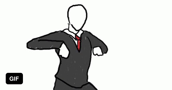 Танцующий чел без фона