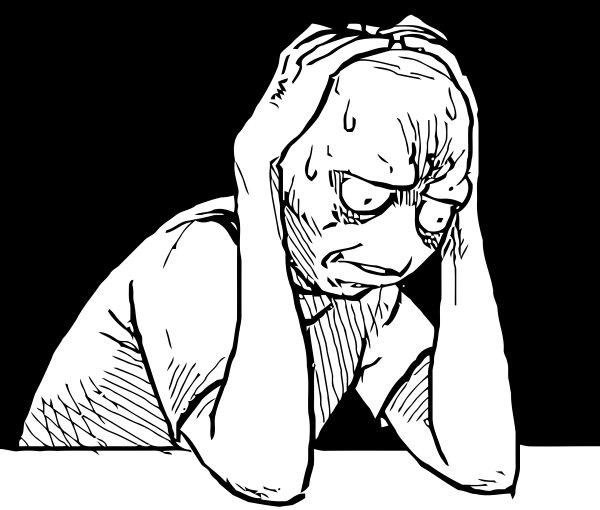 Человек держится за голову Мем