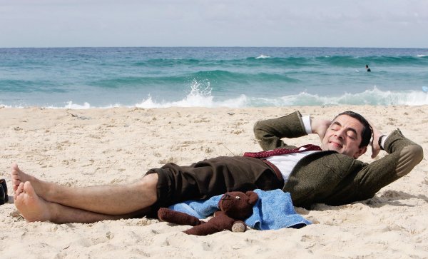 Отдыхающий человек