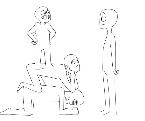 Позы для рисования