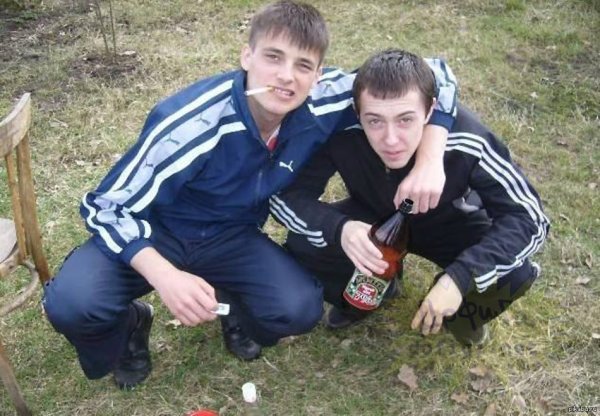 Гопник 90 адидас