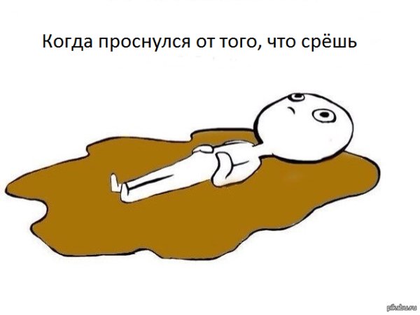 Мем лежит в луже слез