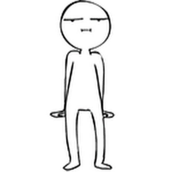 Человечек рисунок