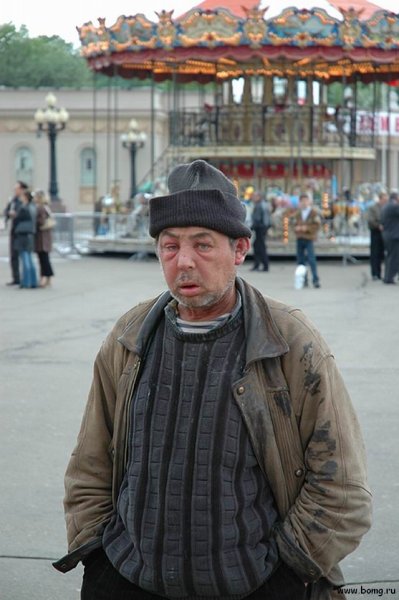 Джеймс бомж