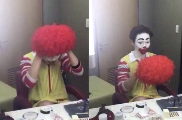 Клоунский парик