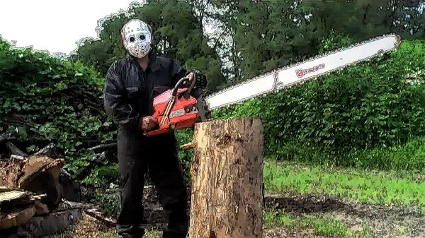 Гигантская бензопила
