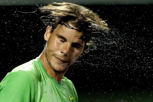 Потное лицо