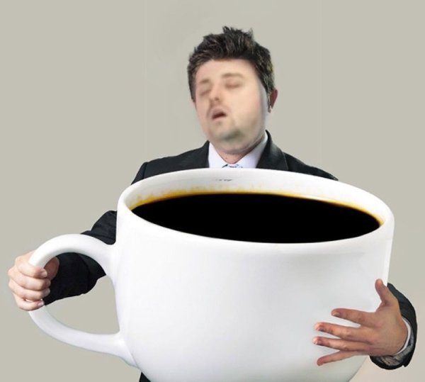 Огромная Кружка чая