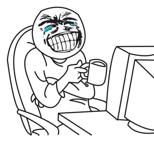 Ржет за компом