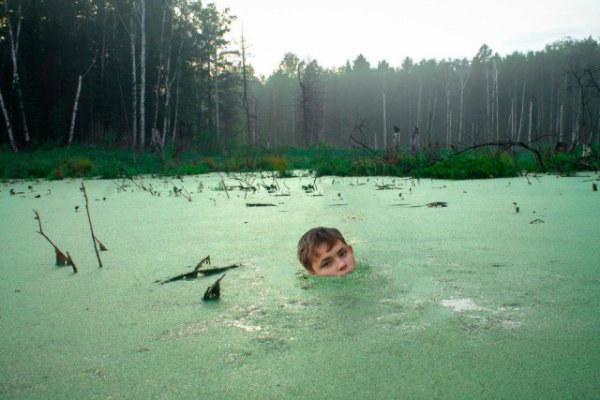 Пацан в болоте