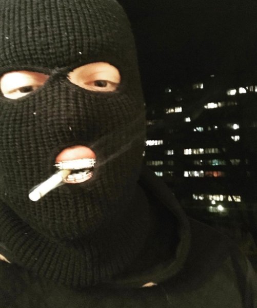 Толстый бандит в Балаклаве