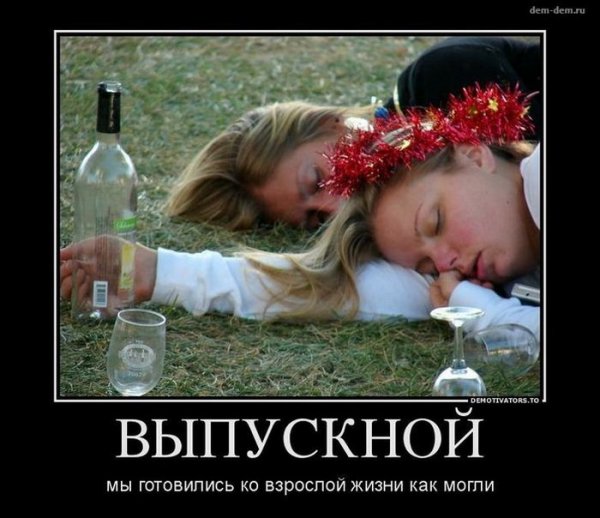 Пьяные женщины демотиваторы