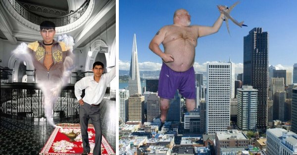 Прикольный фотошоп