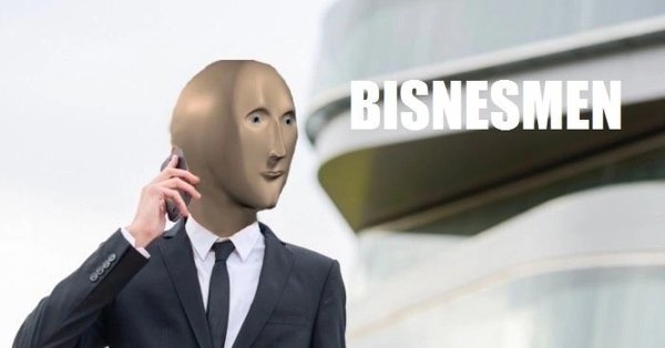 Бизнесмен Мем Stonks