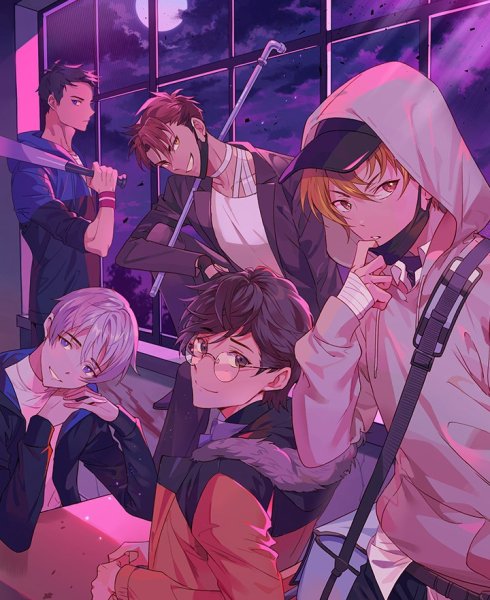 Опасные парни арты Отомэ-триллер