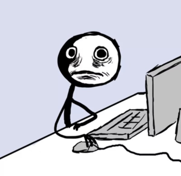 Мемы чел за компьютером