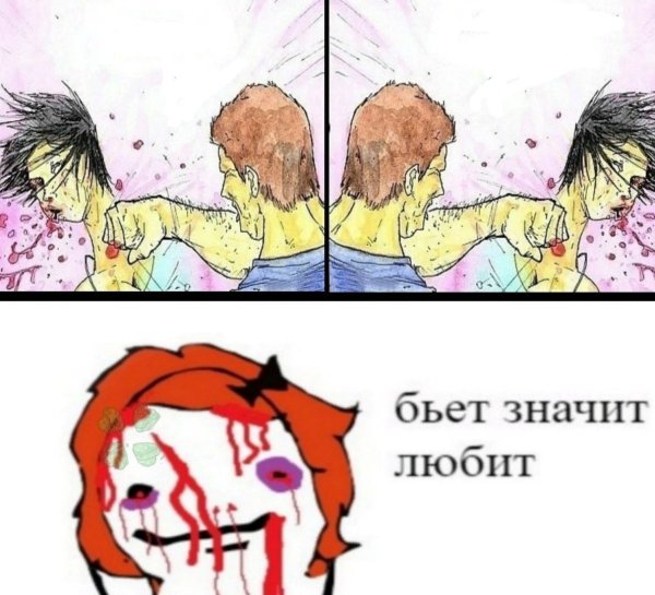 Бьет значит любит бить