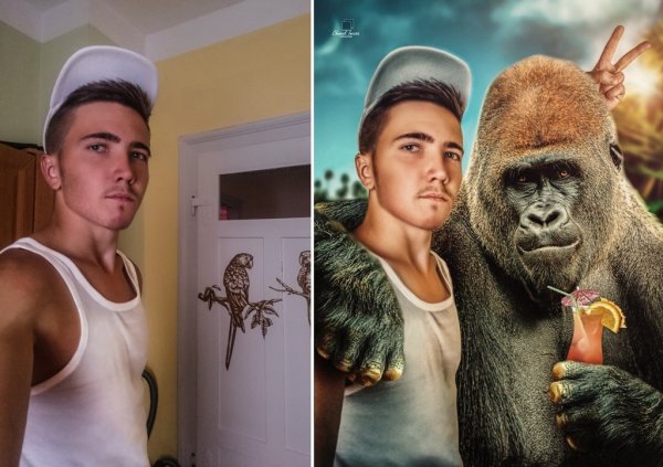 Смешной фотошоп