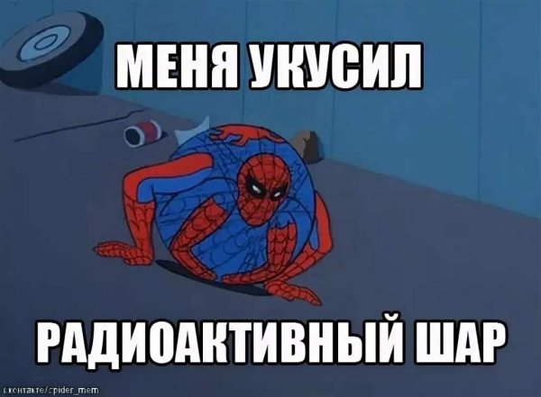 Мемы сцеловеком пауком