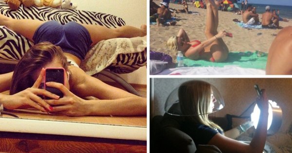 Девушка сфоткалась