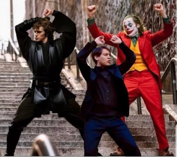 Тоби Магуайр танец