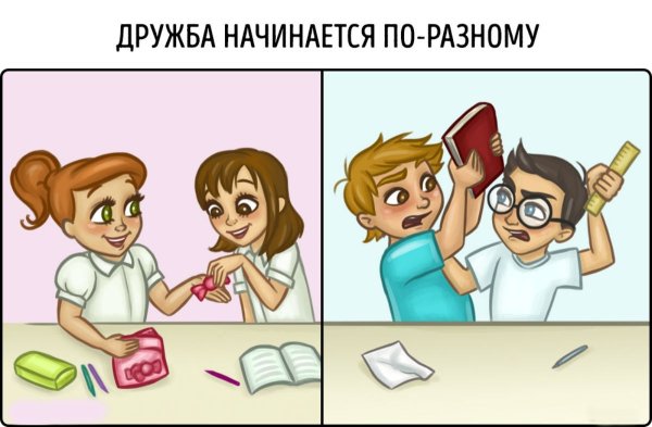 Смешные комиксы