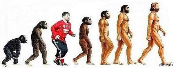Превращение обезьяны в человека
