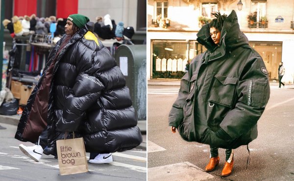 Пуховик гигантский кани Веста