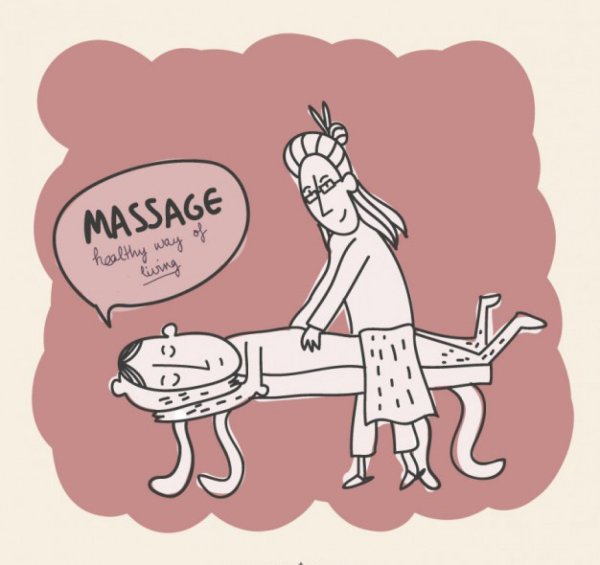 Смешные анекдоты про массаж