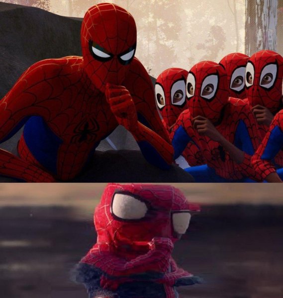 Spider man мемы